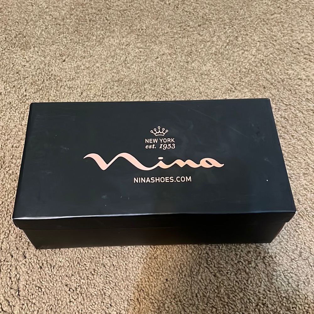 Nina Black kitten heels